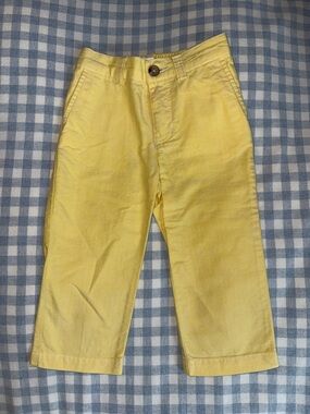 Ralph Lauren Yellow Kids Chino Pants